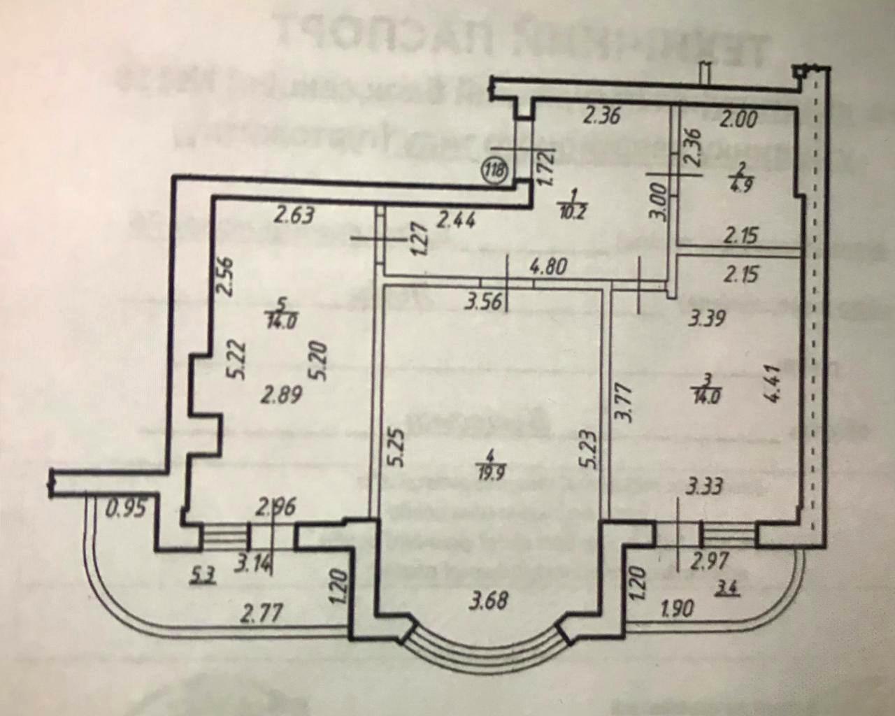 2-комнатная квартира по адресу Караимская ул. (площадь 67,4 м²) - Atlanta.ua - фото 6