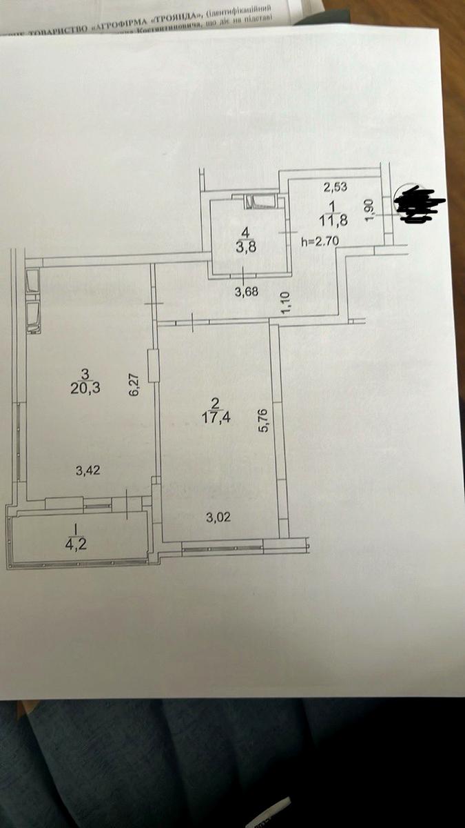 1-комнатная квартира по адресу ул. Вышгородская (площадь 58 м²) - Atlanta.ua - фото 5