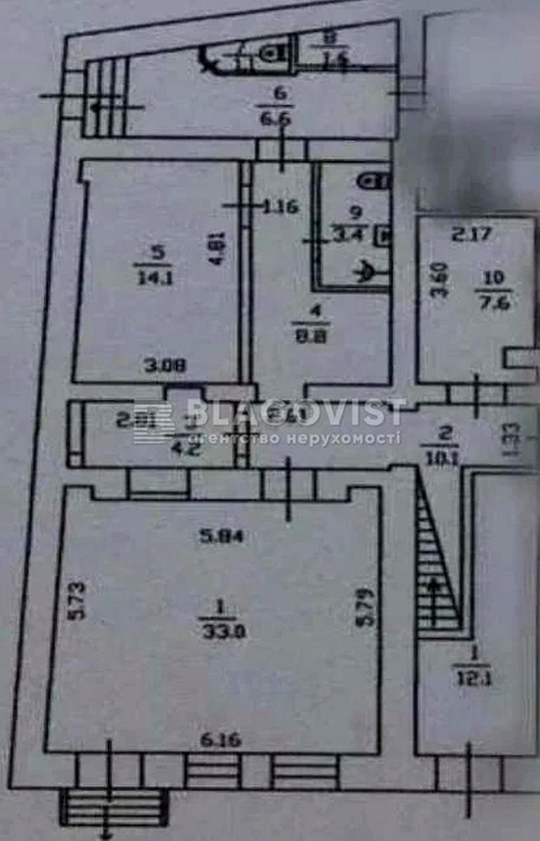 Комерційна нерухомість за адресою вул. Золотоустівська (площа 91 м²) - Atlanta.ua - фото 2