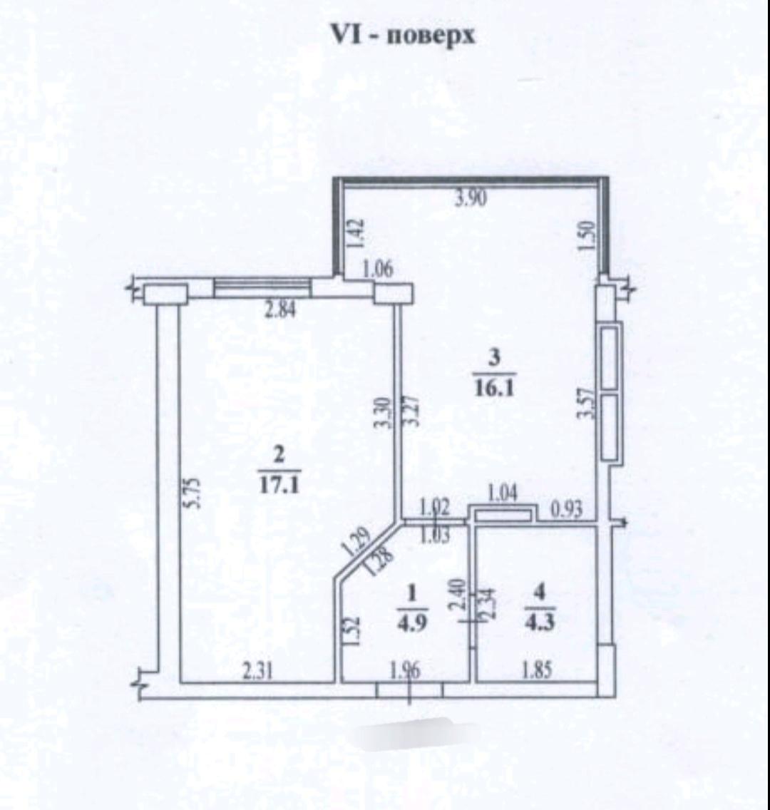 1-room apartment apartment by the address st. Bocharova gen (area 42,4 m²) - Atlanta.ua - photo 21
