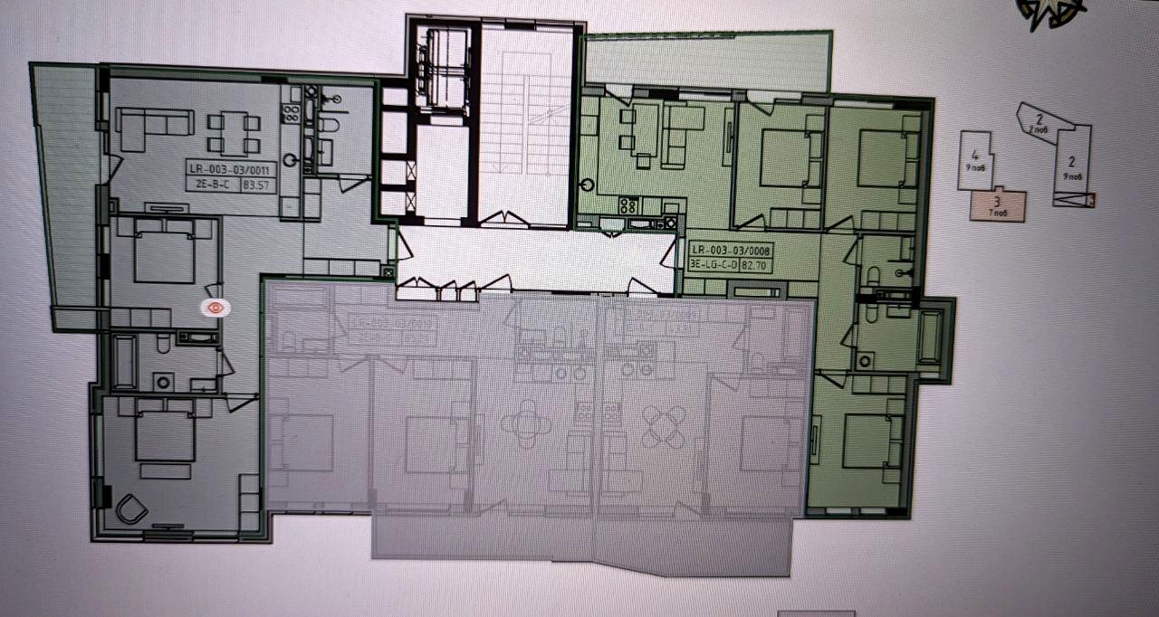 2-rooms apartment apartment by the address st. Radishcheva Oleksandra (area 94 m²) - Atlanta.ua - photo 3