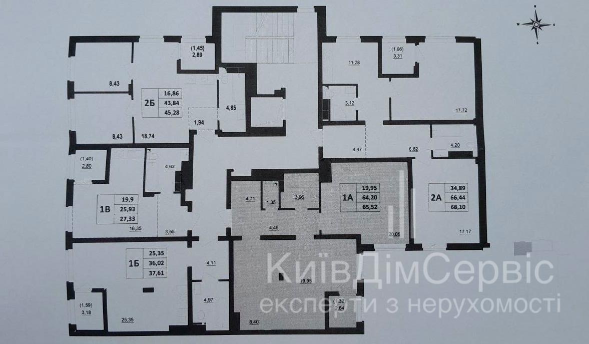 2-rooms apartment apartment by the address st. Anatoliya Lutsenka (area 65,5 m²) - Atlanta.ua - photo 4