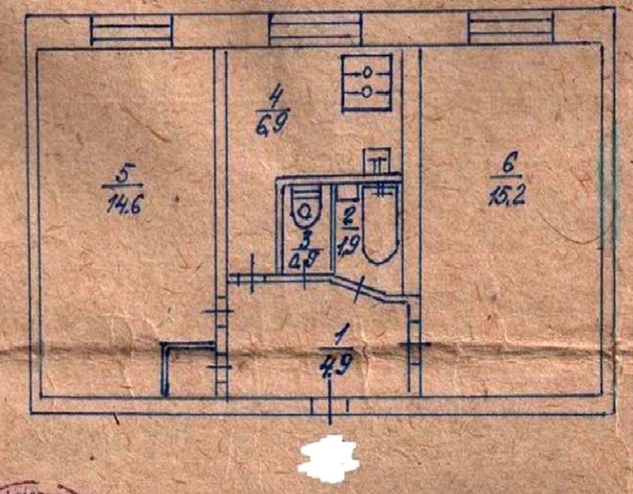 2-кімнатна квартира за адресою вул. Курінного Петра (площа 45 м²) - Atlanta.ua - фото 10