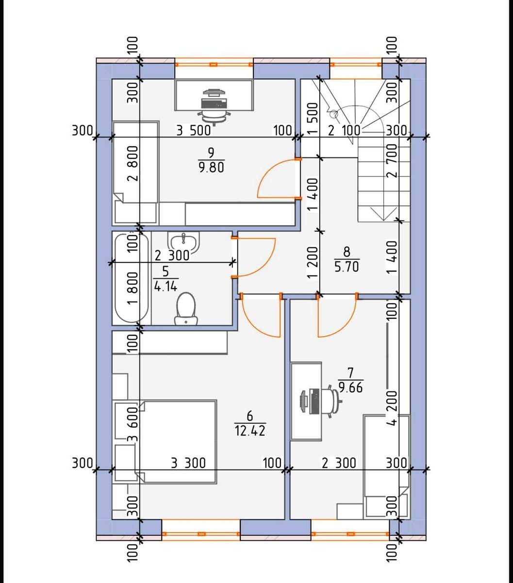 House by the address st. Lysenko (area 135 m²) - Atlanta.ua - photo 6