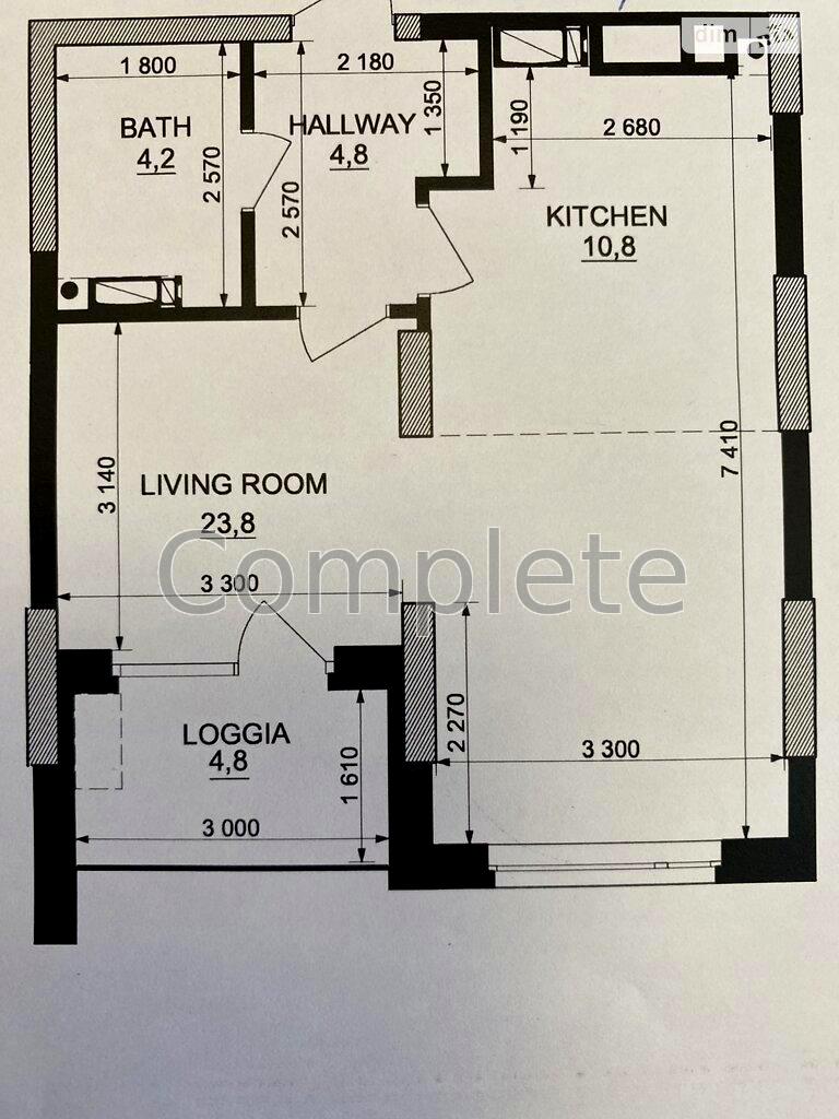 1-room apartment apartment by the address st. Ul Bereznyakovskaya (area 46 m²) - Atlanta.ua - photo 19