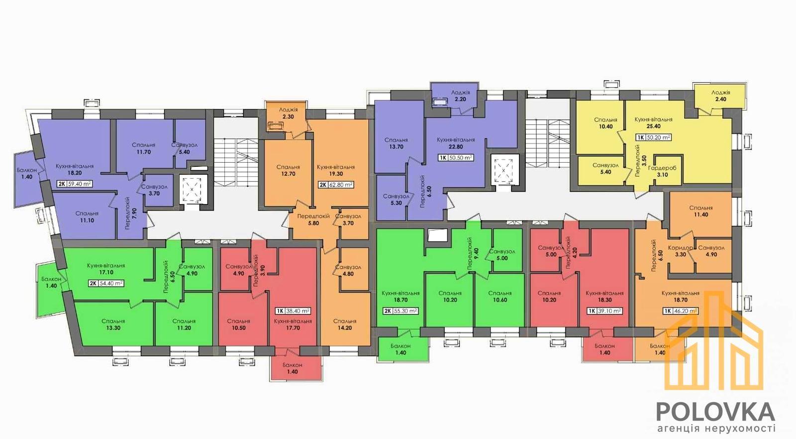 1-room apartment apartment by the address st. Kapushanskaya (area 38,5 m²) - Atlanta.ua - photo 4