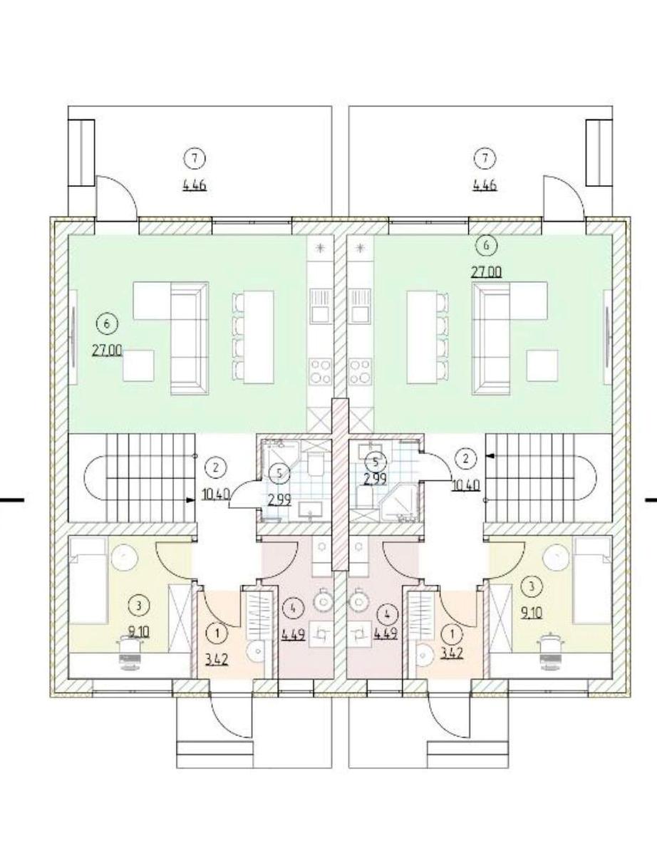 Дом по адресу ул. Семьи Красовских (площадь 120 м²) - Atlanta.ua - фото 9