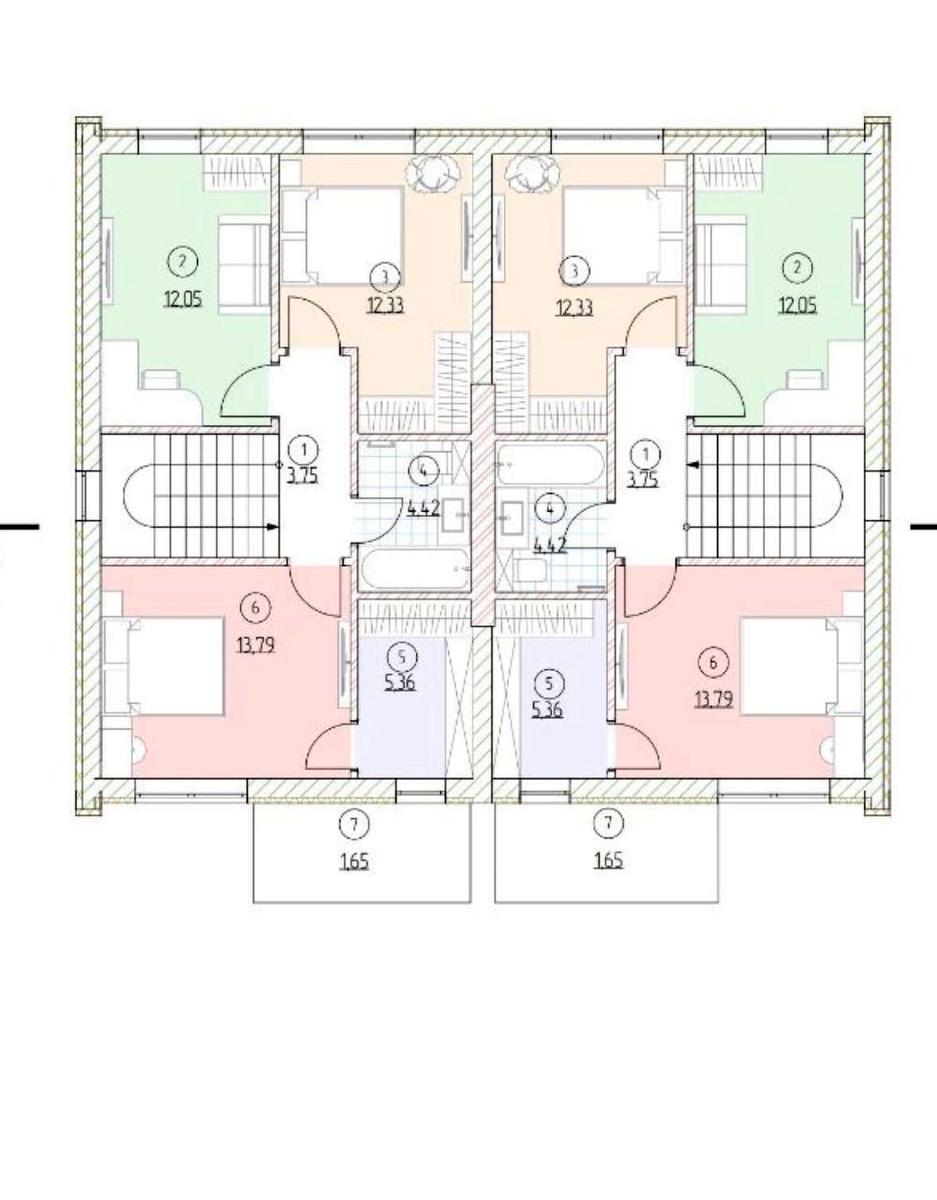 Дом по адресу ул. Семьи Красовских (площадь 120 м²) - Atlanta.ua - фото 10