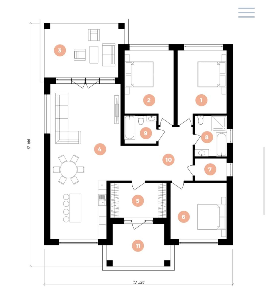 House by the address (area 173 m²) - Atlanta.ua - photo 8