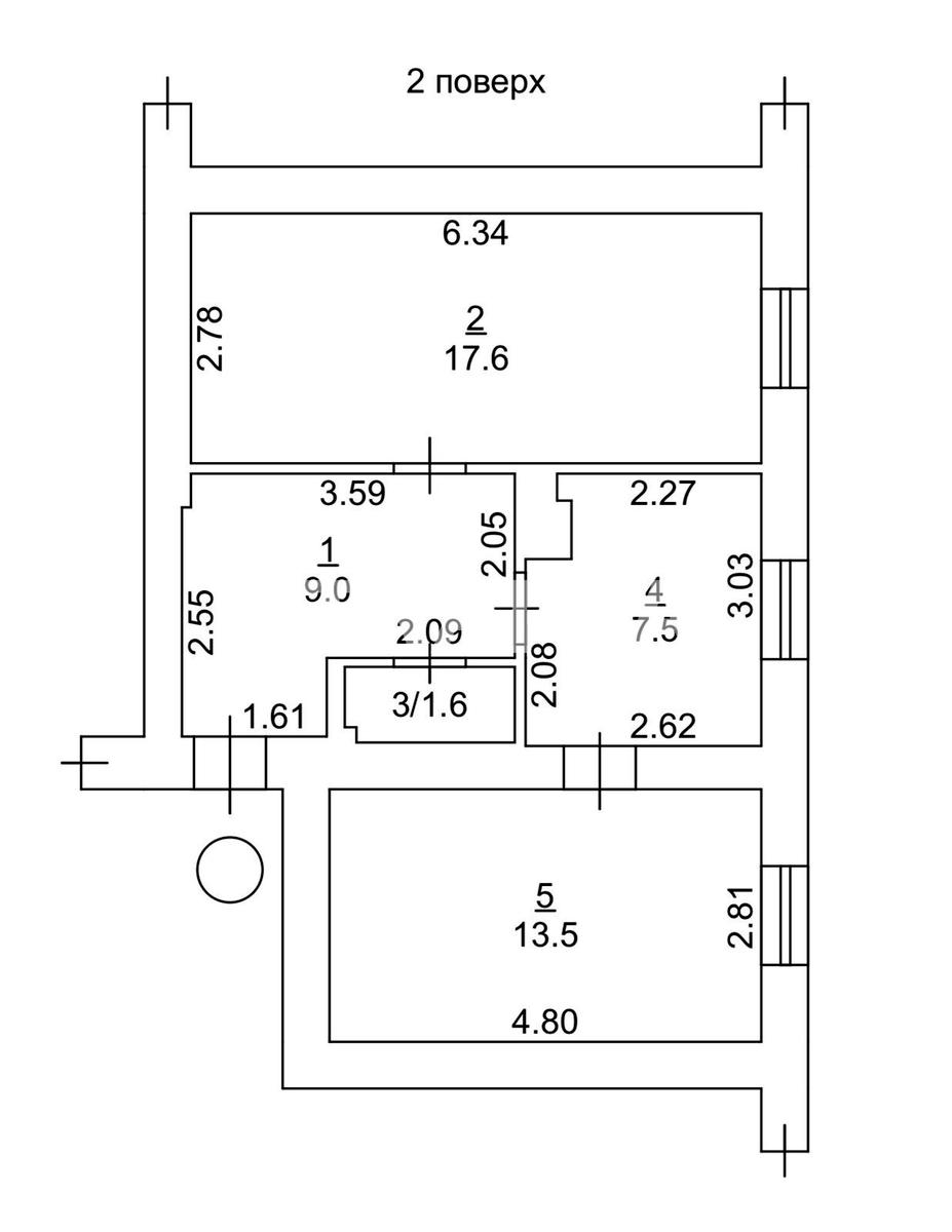 3-кімнатна квартира за адресою Червонослобідський пров. (площа 50 м²) - Atlanta.ua - фото 16