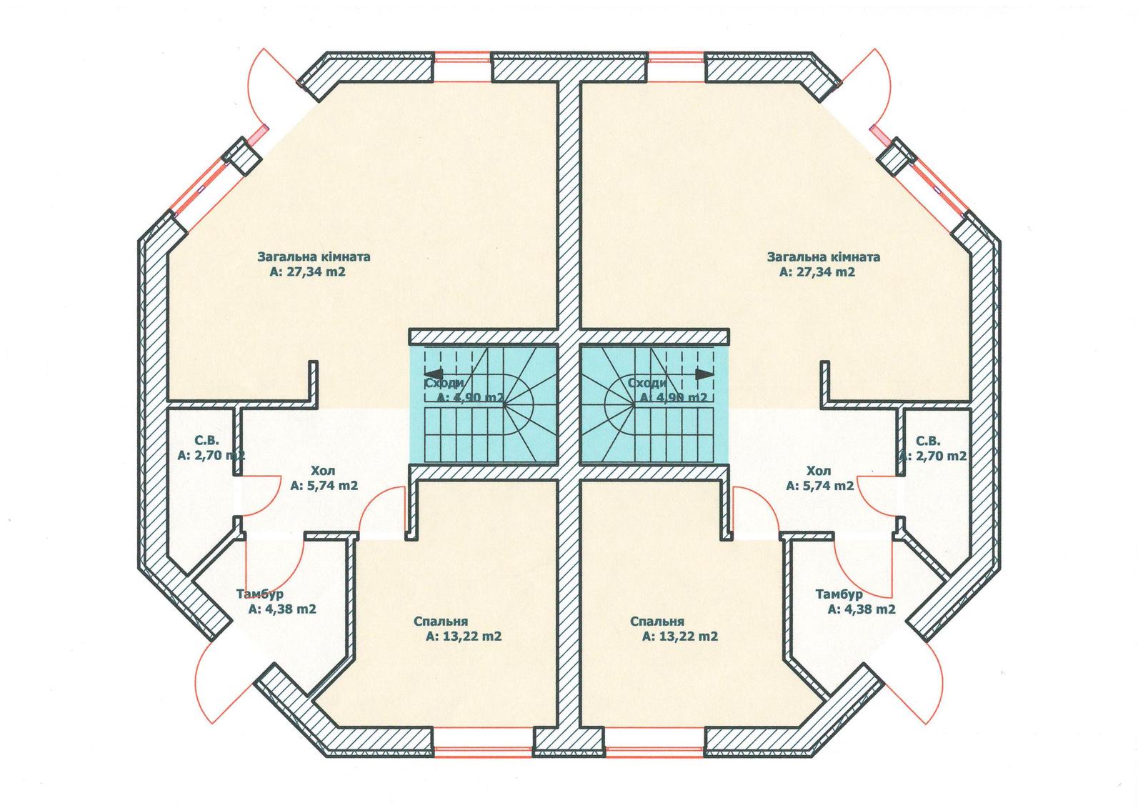 Дом по адресу ул. Революции (площадь 100 м²) - Atlanta.ua - фото 18