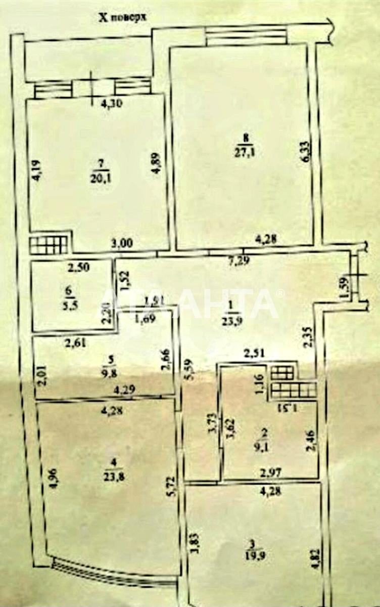 3-rooms apartment apartment by the address st. Literaturnaya (area 142 m²) - Atlanta.ua - photo 15