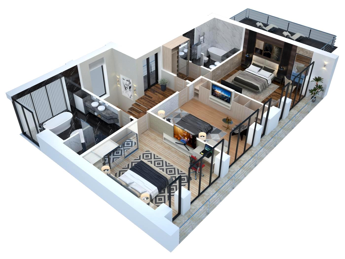 Дом по адресу (площадь 300 м²) - Atlanta.ua - фото 35