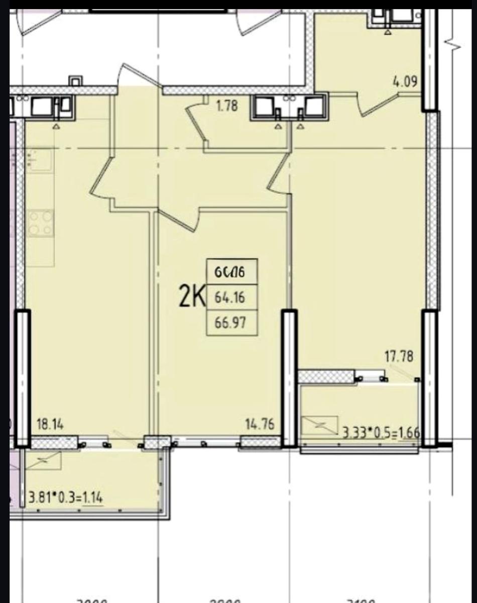 2-rooms apartment apartment by the address st. Genuezskaya (area 67 m²) - Atlanta.ua - photo 4