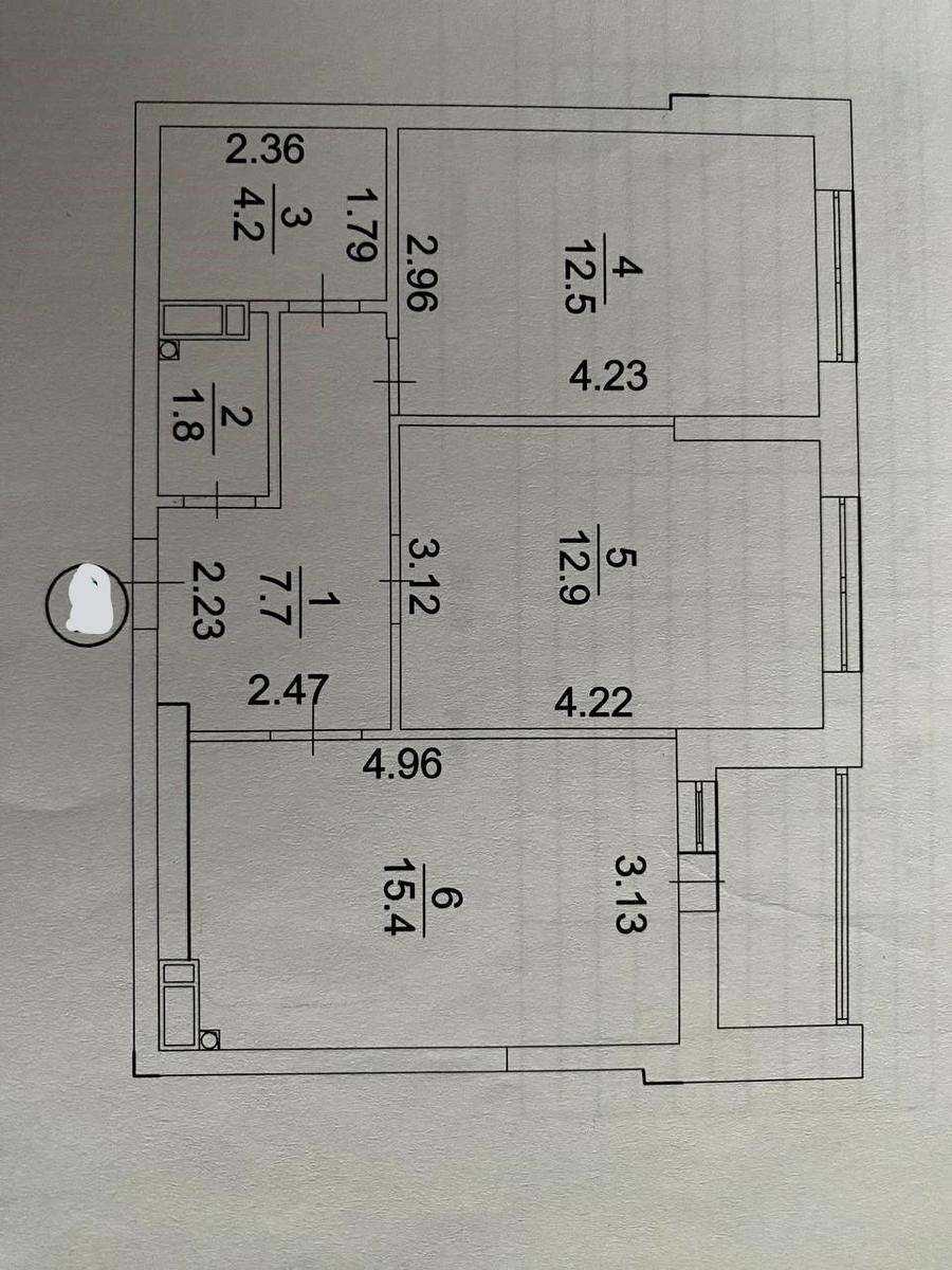 2-rooms apartment apartment by the address (area 58,1 m²) - Atlanta.ua - photo 26