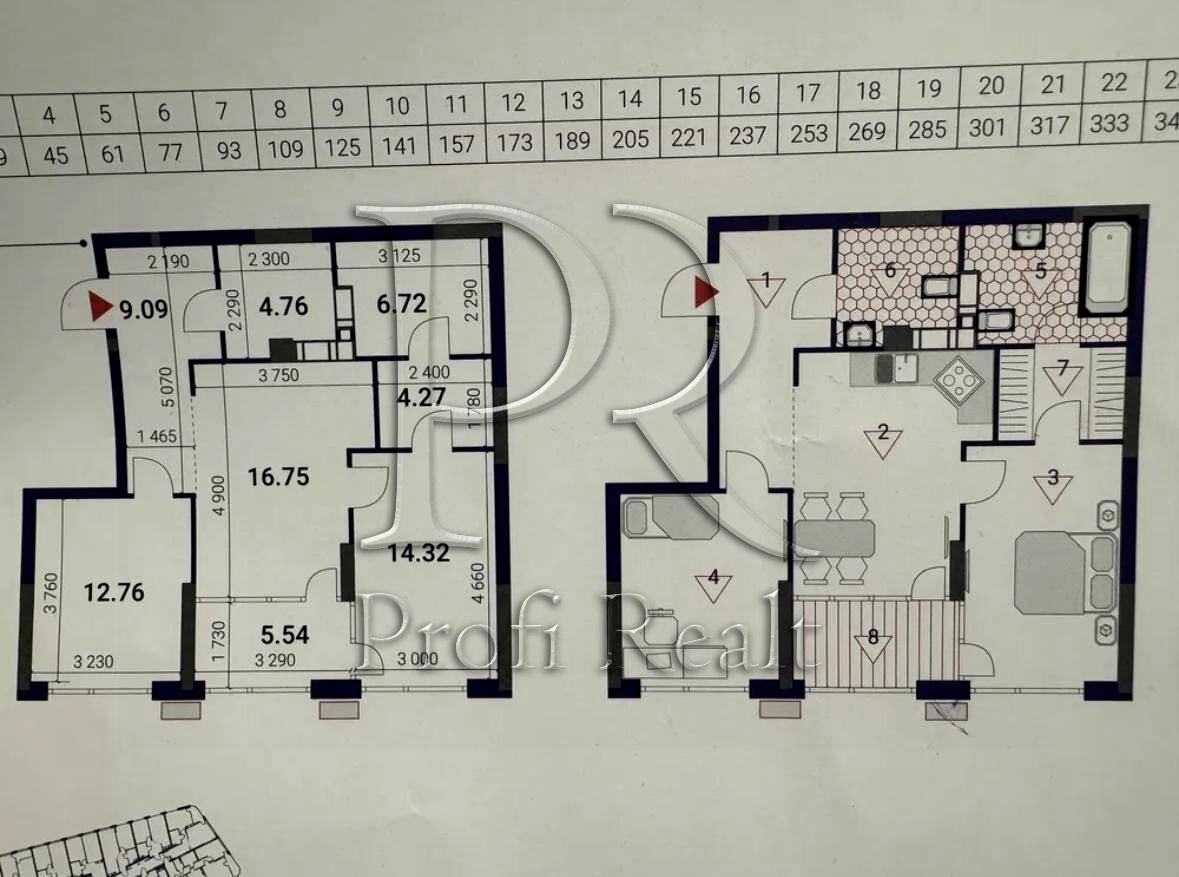 2-кімнатна квартира за адресою наб. Дніпровська (площа 75 м²) - Atlanta.ua - фото 17
