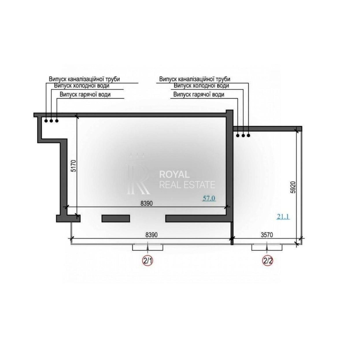 Комерційна нерухомість за адресою вул. Бойчука Михайла (площа 78 м²) - Atlanta.ua - фото 2