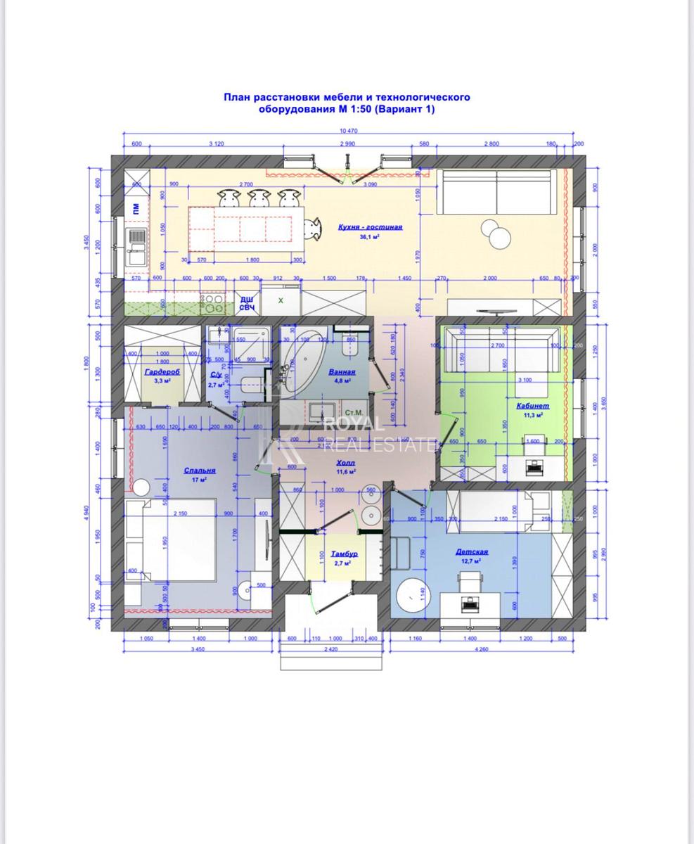 House by the address (area 101,6 m²) - Atlanta.ua - photo 21