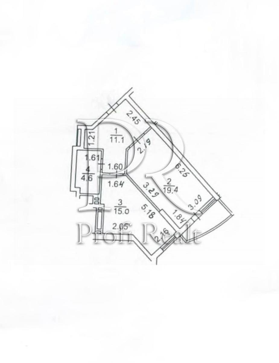 1-комнатная квартира по адресу ул. Кубанской Украины (площадь 51 м²) - Atlanta.ua - фото 11