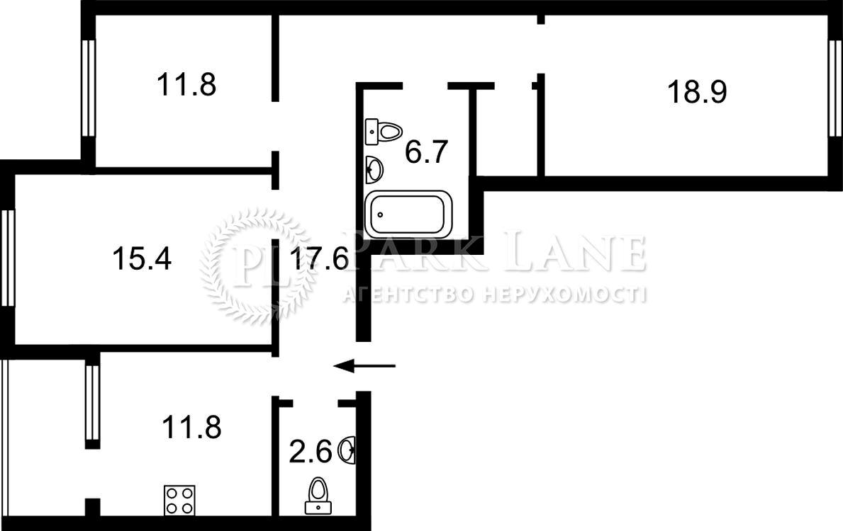 3-rooms apartment apartment by the address st. Ul Tiraspolskaya (area 91 m²) - Atlanta.ua - photo 9