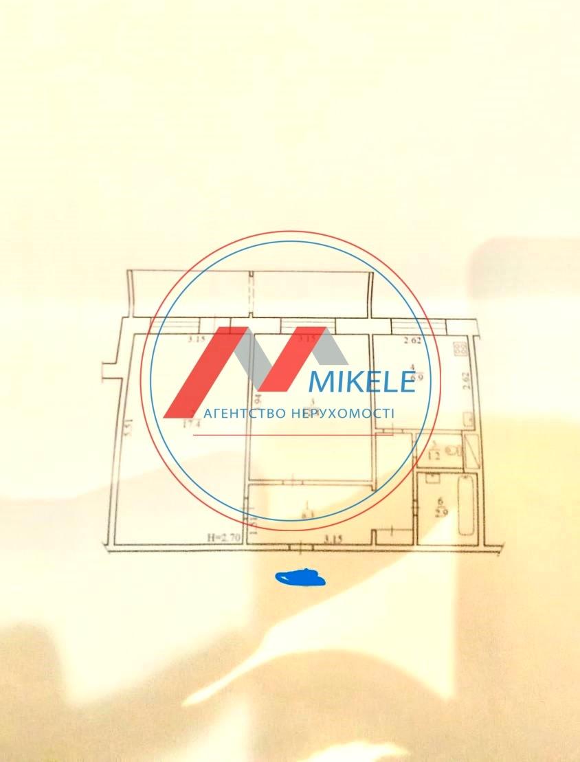 2-кімнатна квартира за адресою вул. Горлівська (площа 52 м²) - Atlanta.ua - фото 21