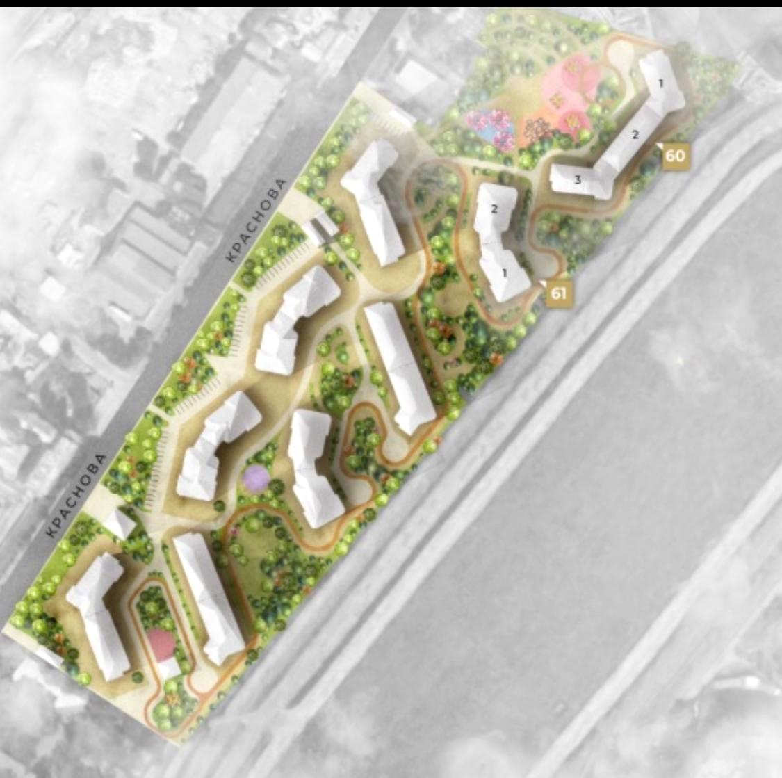 1-комнатная квартира по адресу ул. Краснова (площадь 41 м²) - Atlanta.ua - фото 12