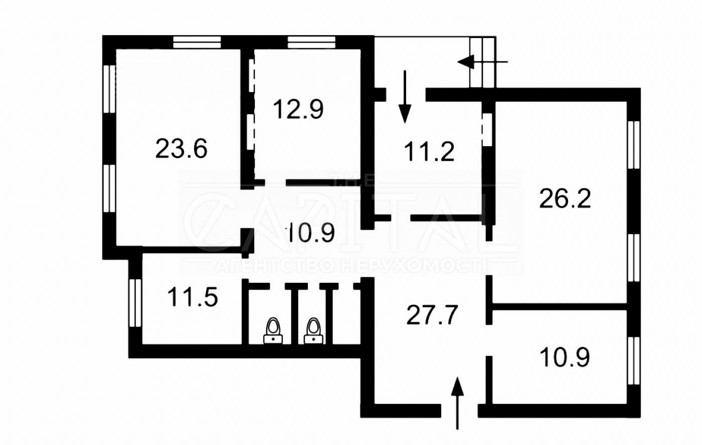 Комерційна нерухомість за адресою Панаса Мирного пров. (площа 135 м²) - Atlanta.ua - фото 4