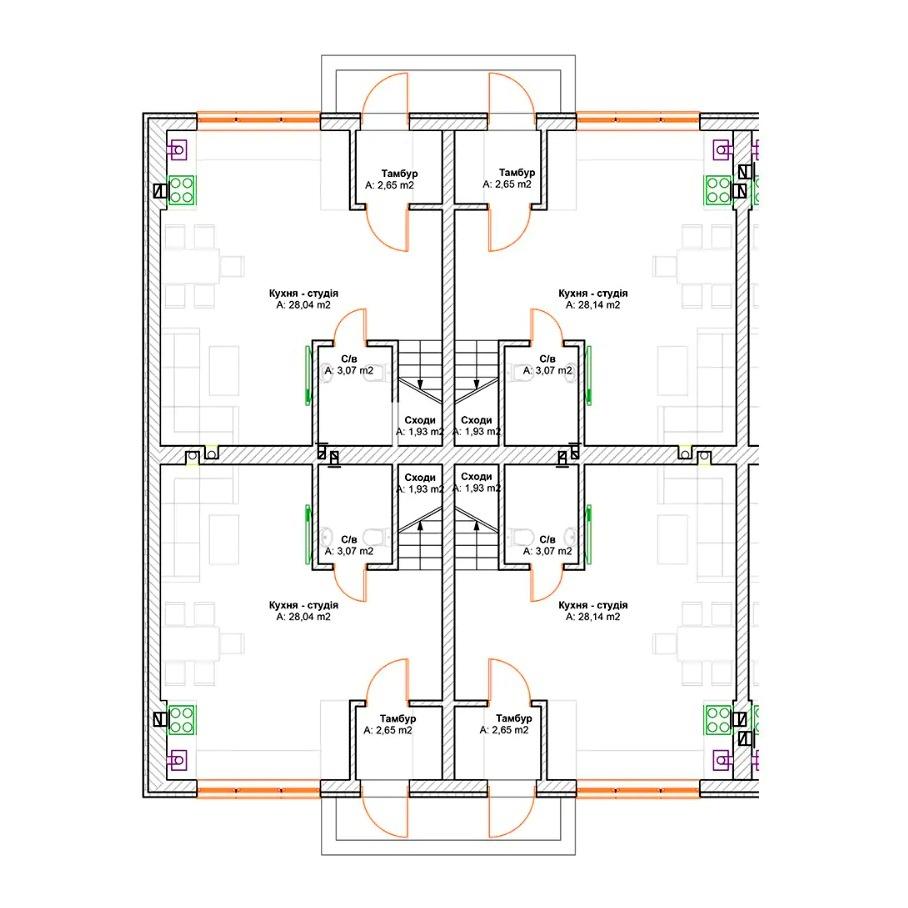 Дом по адресу (площадь 71 м²) - Atlanta.ua - фото 4