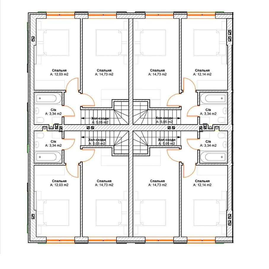 Дом по адресу (площадь 71 м²) - Atlanta.ua - фото 5
