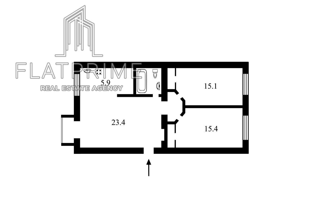 2-кімнатна квартира за адресою вул. Деревлянська (площа 67 м²) - Atlanta.ua - фото 12