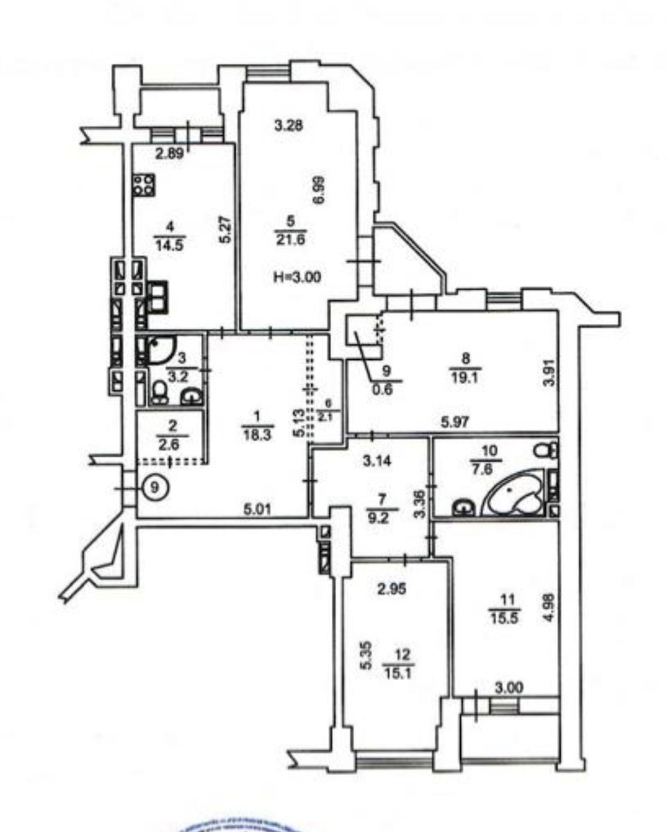 Комерційна нерухомість за адресою наб. Дніпровська (площа 136,9 м²) - Atlanta.ua - фото 5