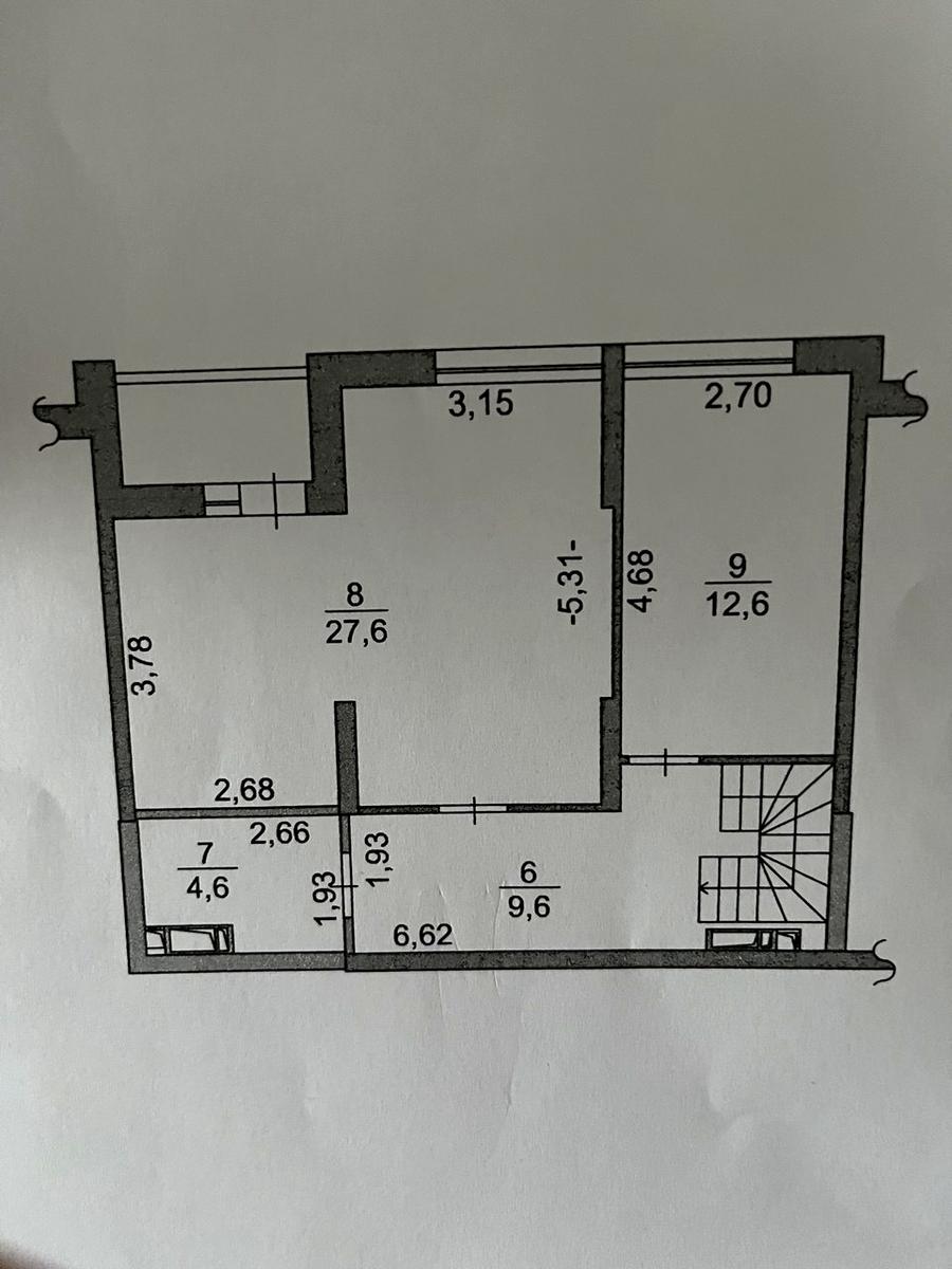 3-кімнатна квартира за адресою (площа 113,8 м²) - Atlanta.ua - фото 2