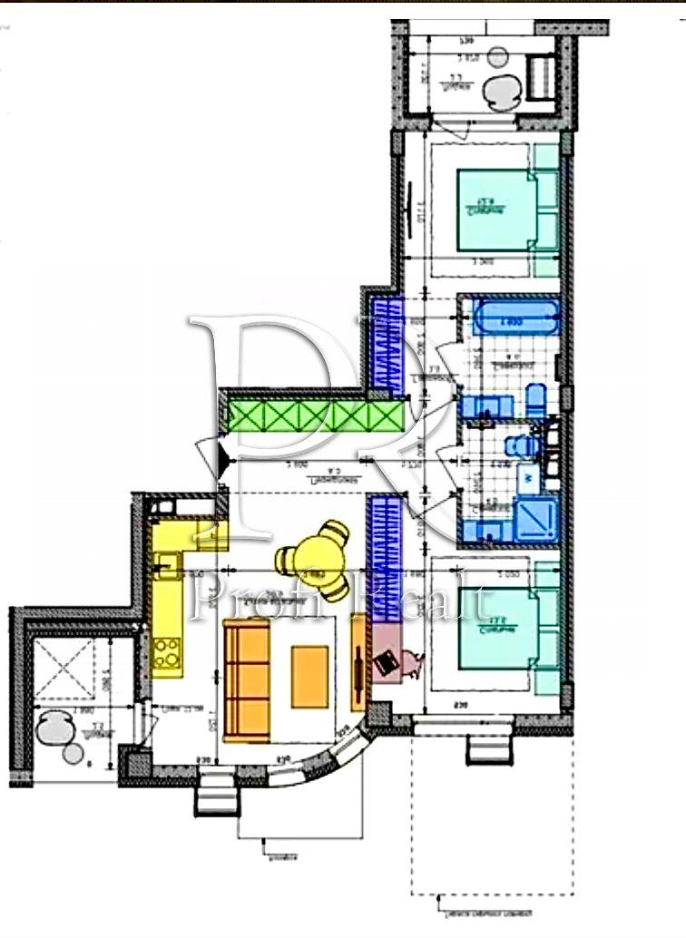 2-кімнатна квартира за адресою вул. Тадея Рильського бульв. (площа 70 м²) - Atlanta.ua - фото 13