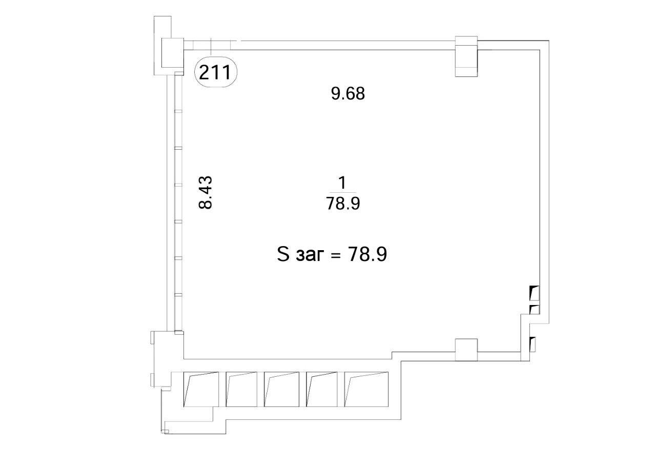 Коммерческая недвижимость по адресу ул. Саперное Поле (площадь 79 м²) - Atlanta.ua - фото 7