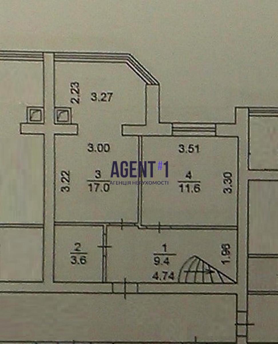 3-комнатная квартира по адресу ул. Мира (площадь 91 м²) - Atlanta.ua - фото 14