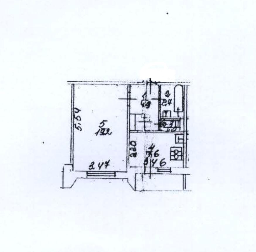 1-кімнатна квартира за адресою (площа 36,8 м²) - Atlanta.ua - фото 11