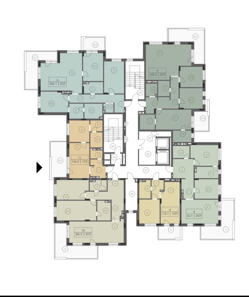 2-кімнатна квартира за адресою Берестейський проспект (площа 73 м²) - Atlanta.ua - фото 22