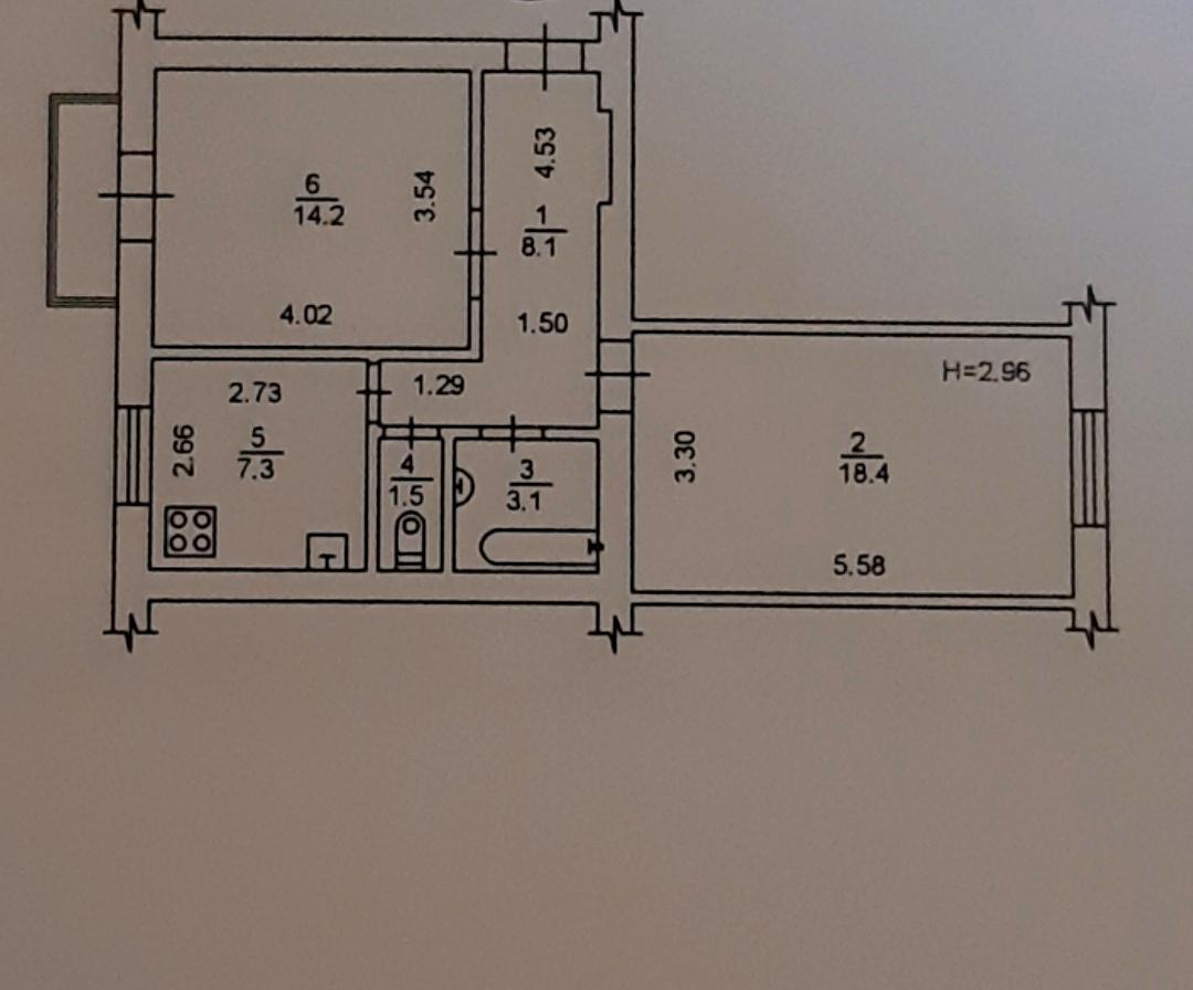 2-кімнатна квартира за адресою вул. Стрийська (площа 54,3 м²) - Atlanta.ua - фото 3