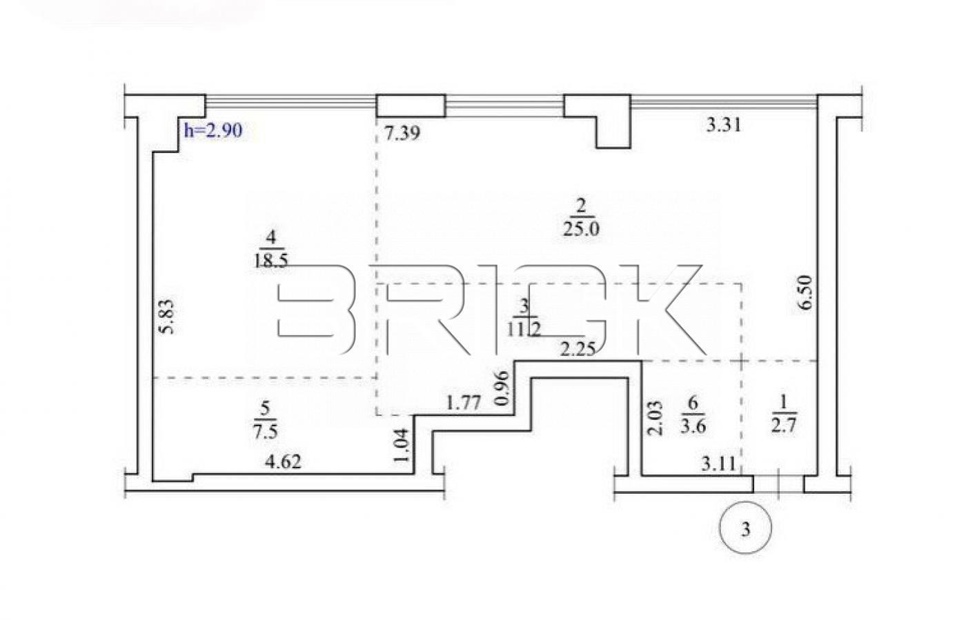 2-кімнатна квартира за адресою вул. Іоанна Павла II (площа 68,5 м²) - Atlanta.ua - фото 2