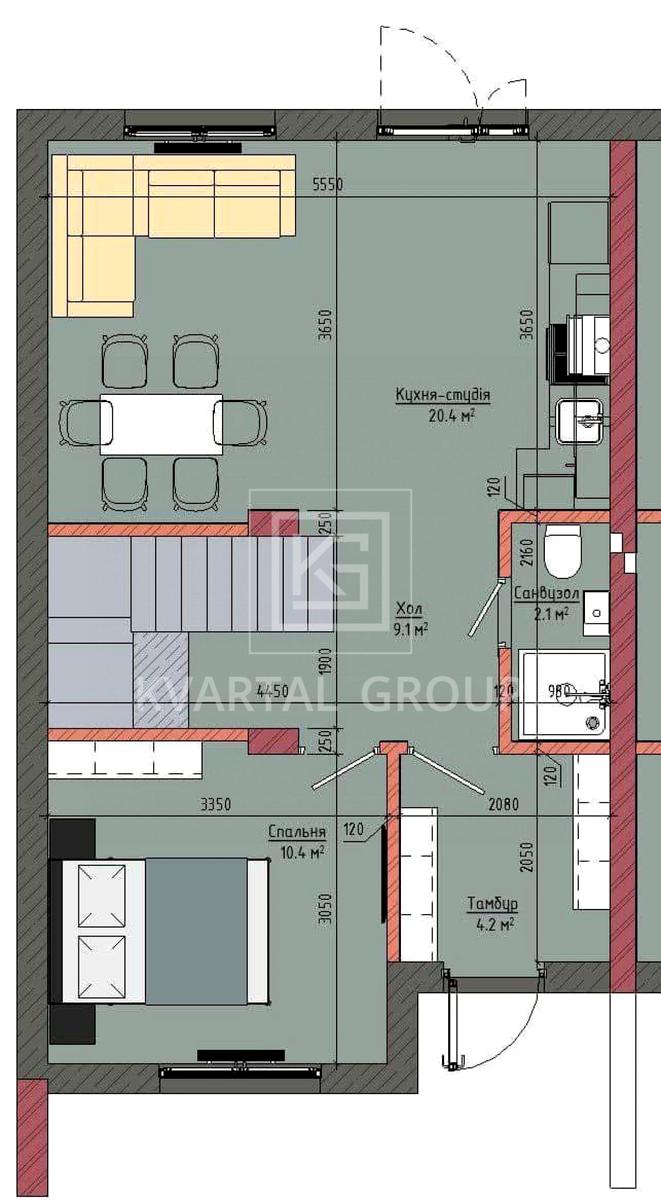 Дом по адресу (площадь 98 м²) - Atlanta.ua - фото 5