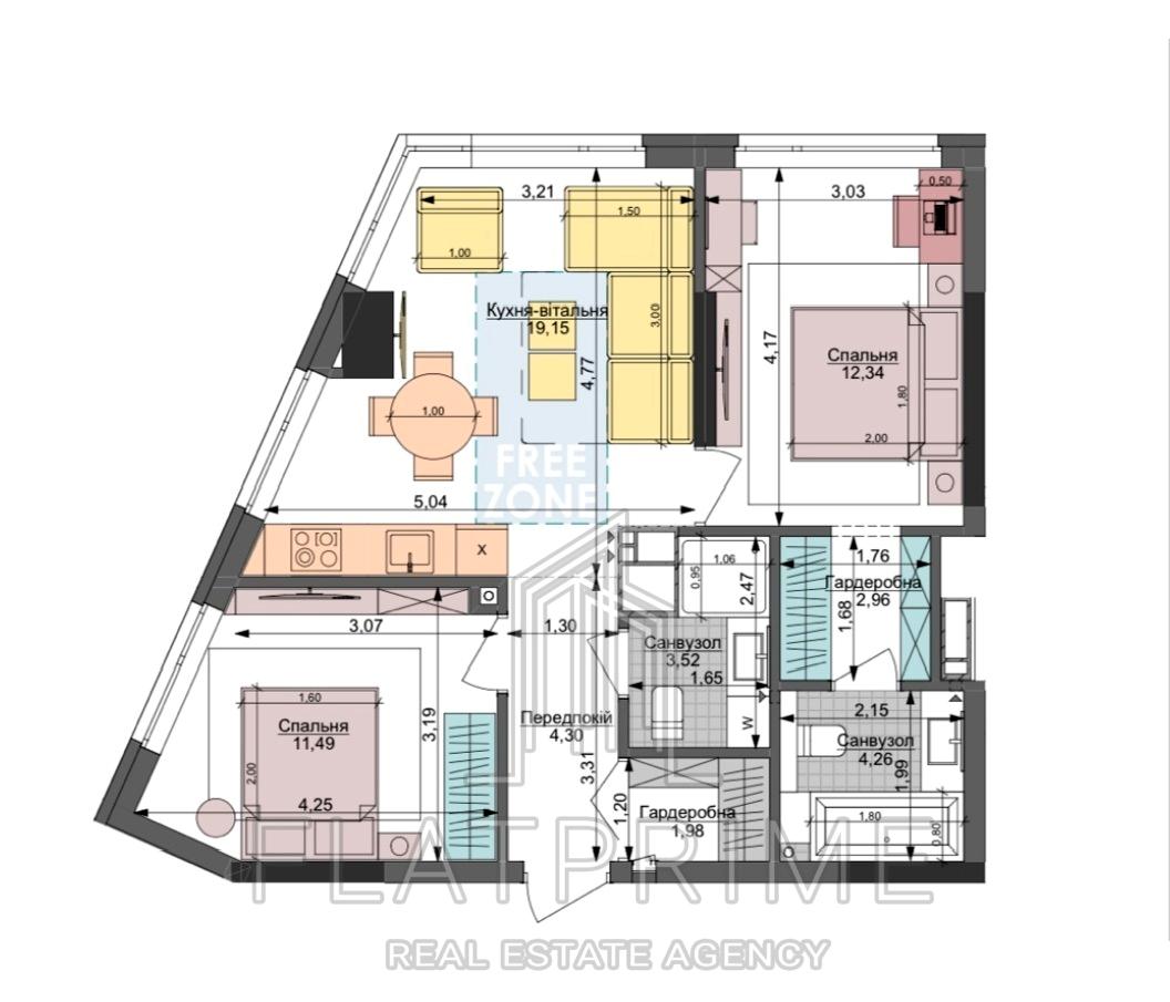 2-кімнатна квартира за адресою просп. Голосіївський (площа 60 м²) - Atlanta.ua - фото 26