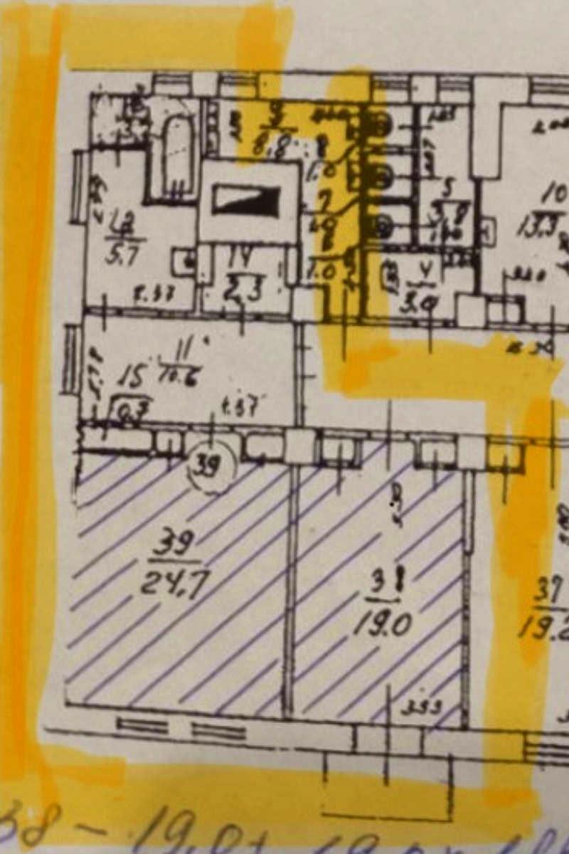 2-кімнатна квартира за адресою вул. Кирилівська (площа 68,4 м²) - Atlanta.ua - фото 14