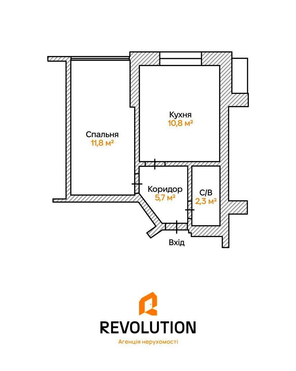 1-кімнатна квартира за адресою вул. Лисогірський узвіз (площа 30,6 м²) - Atlanta.ua - фото 14