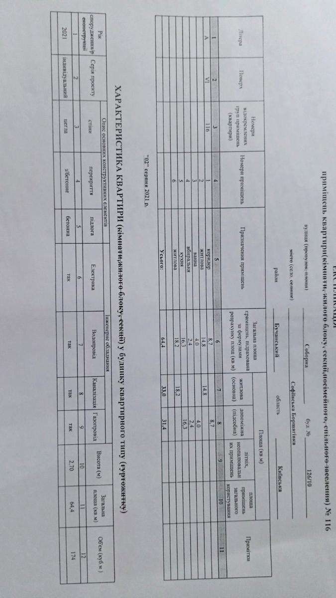 2-комнатная квартира по адресу ул. Свободы (площадь 64,4 м²) - Atlanta.ua - фото 4