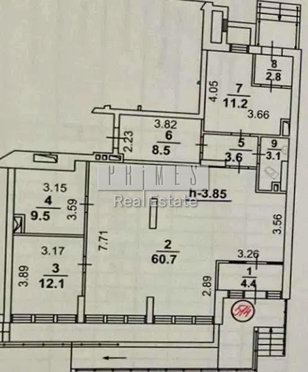 Коммерческая недвижимость по адресу ул. Жамбила Жабаева (площадь 115 м²) - Atlanta.ua - фото 14