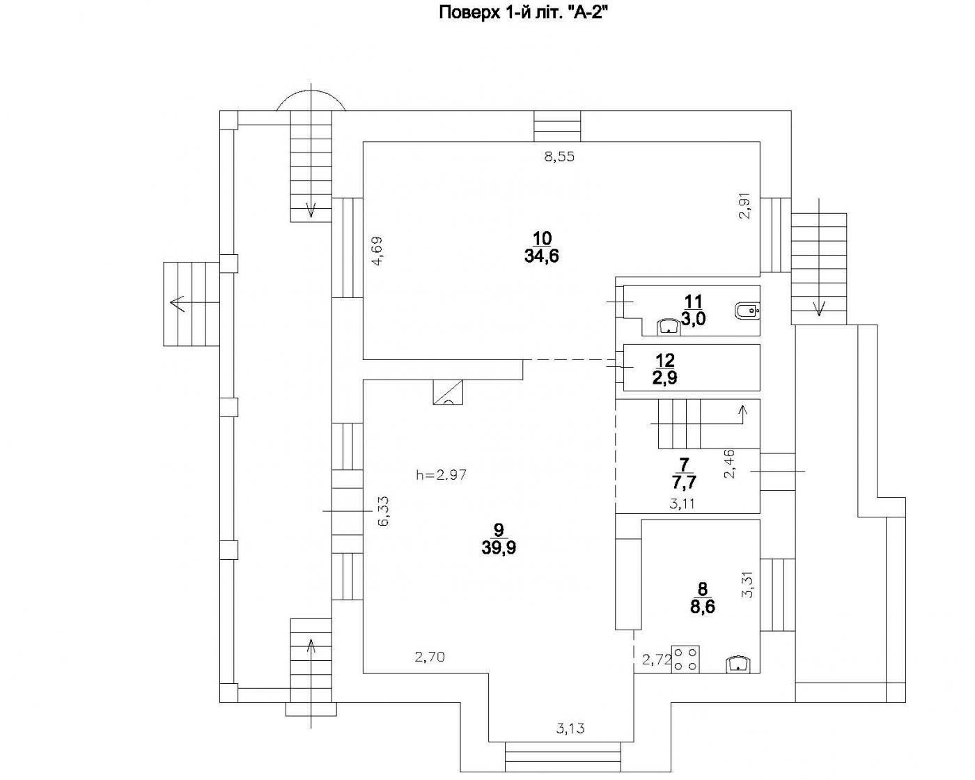 House by the address (area 300 m²) - Atlanta.ua - photo 24