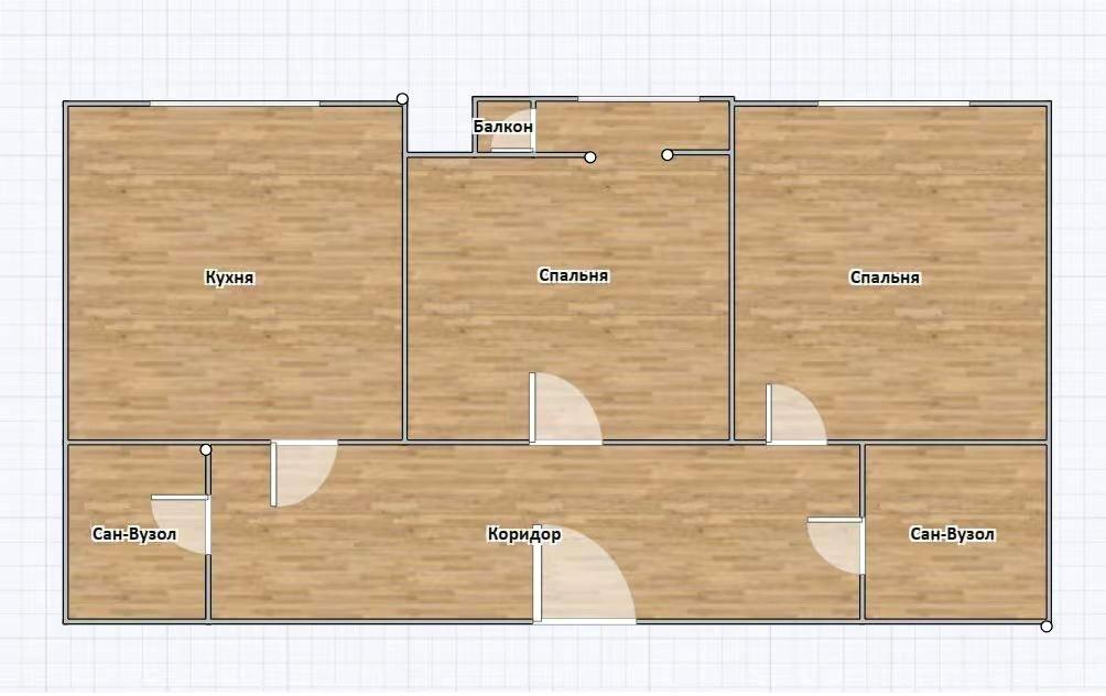 2-кімнатна квартира за адресою вул. Підлісна (площа 59 м²) - Atlanta.ua - фото 12