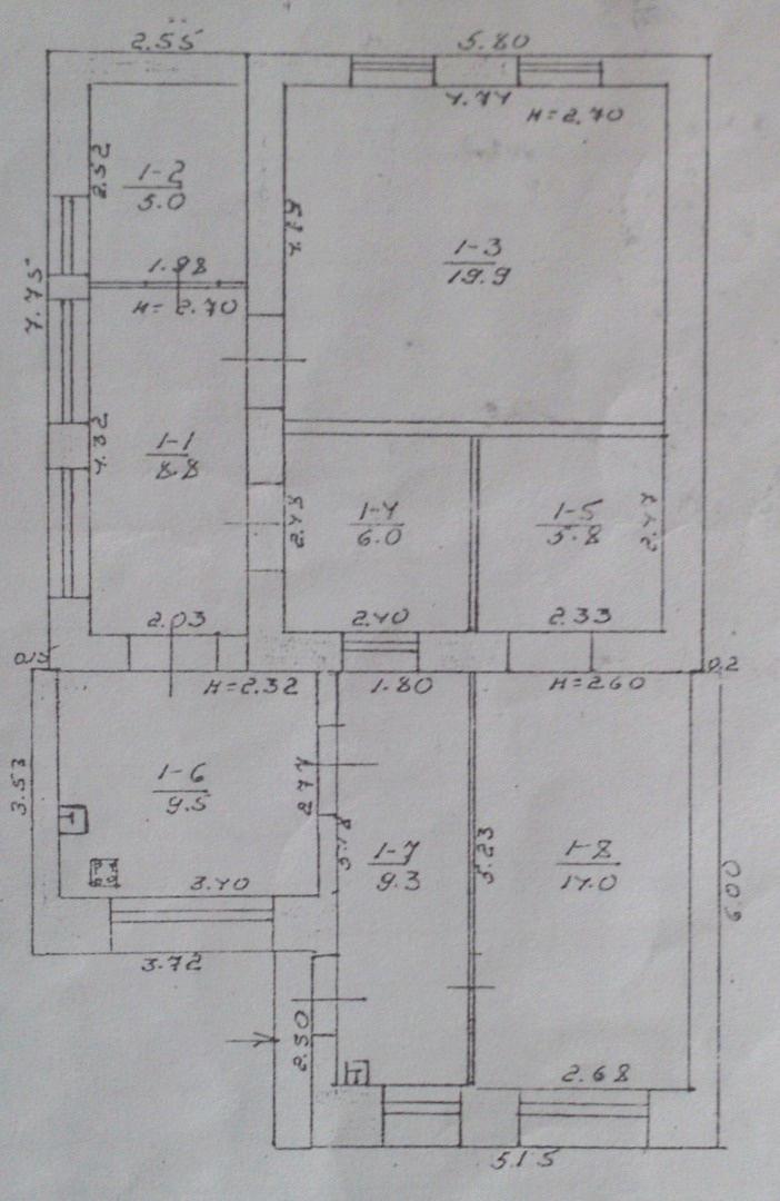 Будинок за адресою вул. Гладкова (площа 78,3 м²) - Atlanta.ua - фото 20