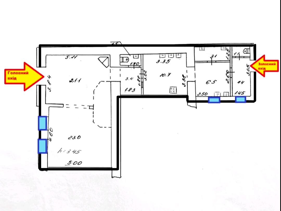 Коммерческая недвижимость по адресу ул. Вербицкого (площадь 72 м²) - Atlanta.ua - фото 13