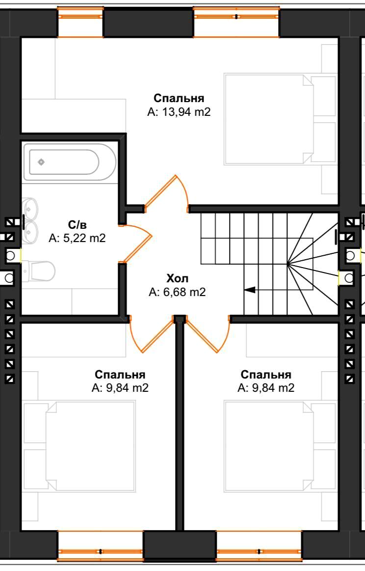 House by the address st. Pavlenka (area 90 m²) - Atlanta.ua - photo 20